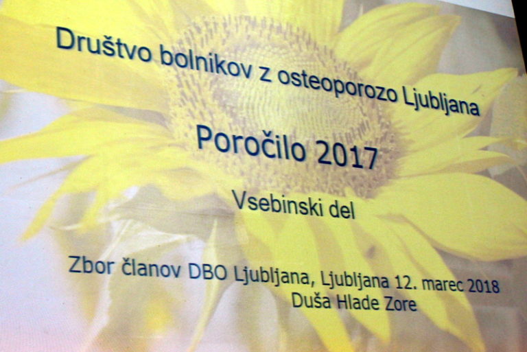 Zbor članov DBO Ljubljana