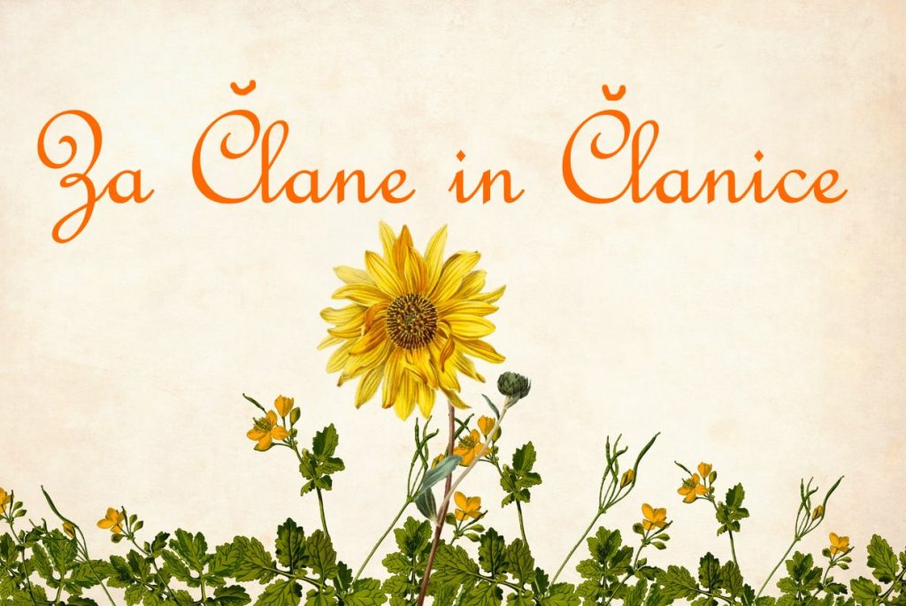 obvestilo za clane in clanice